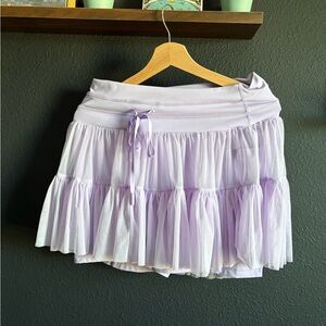 POPFLEX Pirouette Digital Lavender Skirt